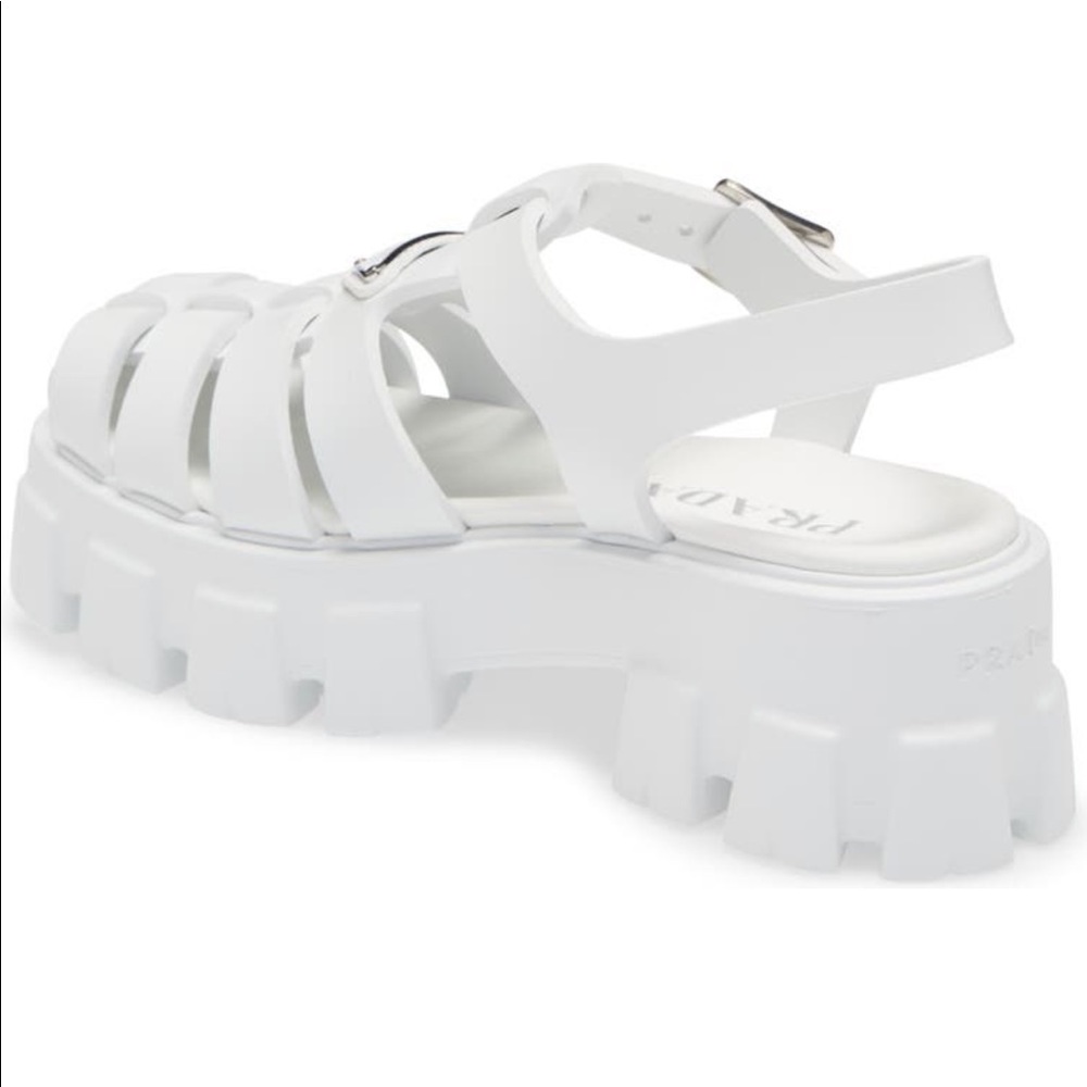 Prada monolith fisherman sandals